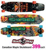 Canadian Maple Skateboard-Each