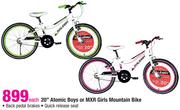 20" Atomic Boys Or MXR Girls Mountain Bike-Each