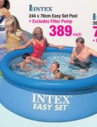 Intex 244x76cm Easy Set Pool Each