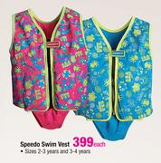 Speedo Swim Vest Each