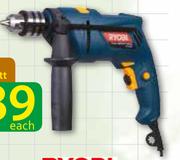 Ryobi Impact Drill 13mm 650 Watt PD-650