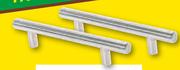 Mild Steel Bar Cupboard Handle H66493-96 x 150 x 12mm Each