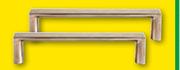 Satin Nickel Zen Cupboard Handle H69681-128mm Each