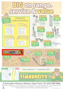 Timbercity : Athlone Launch Deals (1 Sep - 17 Sep 2016), page 2