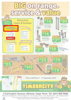 Timbercity : Athlone Launch Deals (1 Sep - 17 Sep 2016), page 2