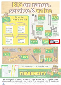 Timbercity : Athlone Launch Deals (1 Sep - 17 Sep 2016), page 2