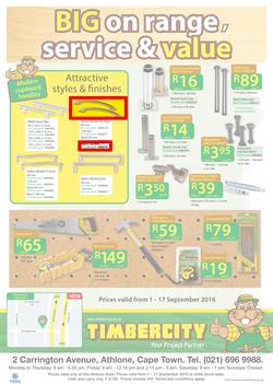 Timbercity : Athlone Launch Deals (1 Sep - 17 Sep 2016), page 2