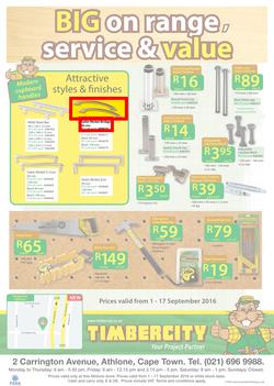 Timbercity : Athlone Launch Deals (1 Sep - 17 Sep 2016), page 2