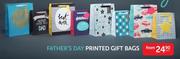 Father's Day Printed Gift Bags-Each