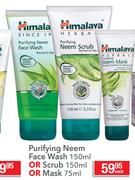 Himalaya Purifying Neem Face Wash-150ml Each