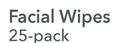 Neutrogena Facial Wipes 25-Pack