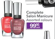 Sally Hansen Complete Salon Manicure Assorted Colours-Each