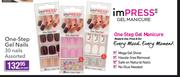 Impress One-Step Gel Nails 30 Nails-Per Pack