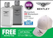 Bentley Momentum Or Momentum Intense EDT-100ml