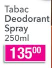 Tabac Deodorant Spray-250ml