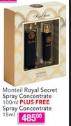 Monteil Royal Seceret Spray Concentrate-100ml