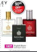Yardley English Blazer EDP/EDT-50ml Each
