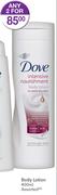 Dove Body Lotion-2x400ml