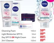 Nivea Light Moisturiser SPF15-50ml