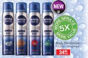 Nivea Men Body Deodorizer-110ml Each