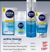 Nivea Men Skin Revitaliser Shaving Gel-200ml