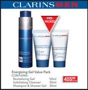 Clarins Men Energising Gel Value Pack-Per Pack