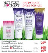 Not Your Mother’s Plum For Joy Thickening Shampoo Or Conditioner-237ml Each