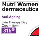 Nutri Women Dermaceutics Anti Ageing Skin Therapy Day Cream-50ml