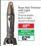 Dquip Nose Hair Trimmer With Light