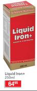 Lifestyle Nutrition Liquid Iron+-250ml