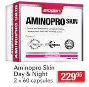 Biogen Aminopro Skin Day & Night-2x60 Capsules
