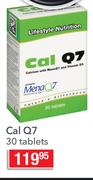 Lifestyle Nutrition Cal Q7-30 Tablets