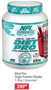 NPL Diet Pro High Protein Shake-1.8kg