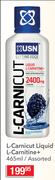USN L-Carnicut Liquid L-Carnitine+-465ml