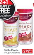 Tony Ferguson Shake Powder-500g Each
