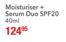 Olay Moisturiser + Serum Duo SPF 20-40ml