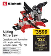 Einhell Sliding Mitre Saw