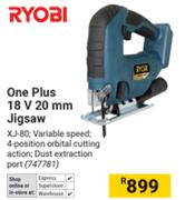 Ryobi One Plus 18V 20mm Jigsaw