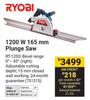 Ryobi 1200W 165mm Plunge Saw