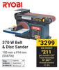 Ryobi 370W Belt & Disc Sander