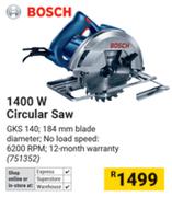 Bosch 1400W Circular Saw