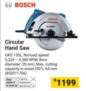 Bosch Circular Hand Saw