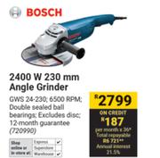 Bosch 2400W 230mm Angle Grinder