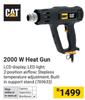 CAT 2000W Heat Gun