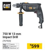 CAT 750W 13mm Impact Drill