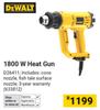 Dewalt 1800W Heat Gun