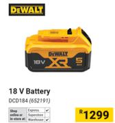 Dewalt 18V Battery
