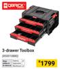 Qbrick 3-Drawer Toolbox 850010880