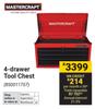 Mastercraft 4-Drawer Tool Chest 850011757