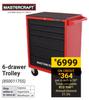 Mastercraft 6-Drawer Trolley 850011755
